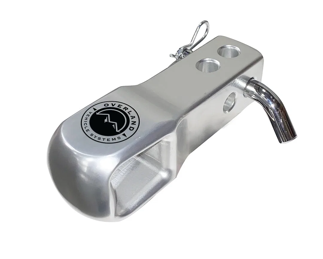 19109902 – OVERLAND VCL D-Ring Mount, Receiver Hitch Inset For Soft Shackle Aluminum